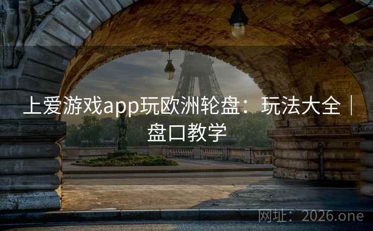 上爱游戏app玩欧洲轮盘:玩法大全|盘口教学 第2张 上爱游戏app玩欧洲轮盘:玩法大全|盘口教学 第2张