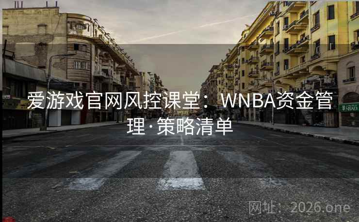 爱游戏官网风控课堂：WNBA资金管理·策略清单