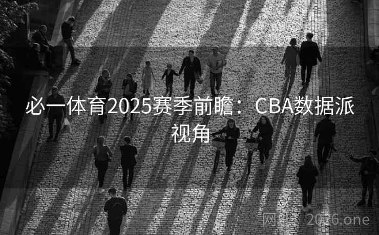必一体育2025赛季前瞻：CBA数据派视角