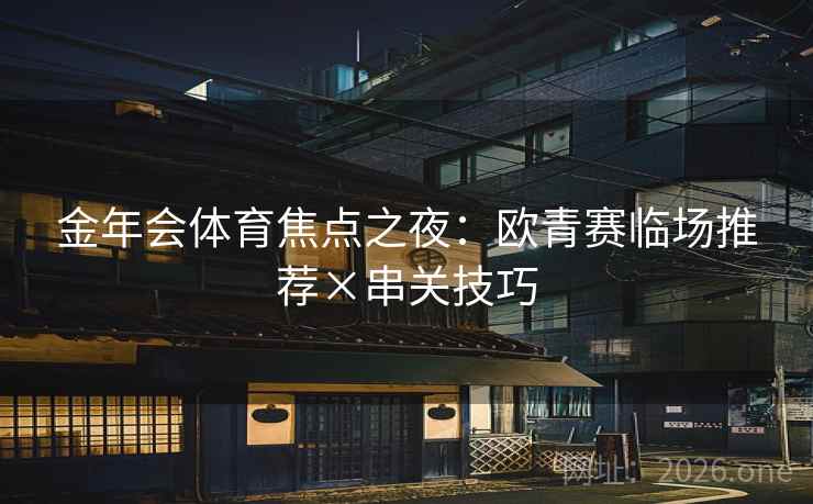 金年会体育焦点之夜：欧青赛临场推荐×串关技巧  第2张